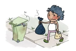 take out the garbage